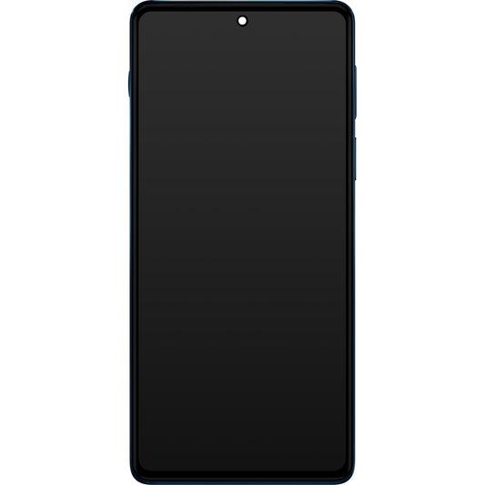 Motorola Edge 20 Pro Touchscreen Display Motorola Edge 20 Pro, mit Rahmen, Mitternachtsblau, Service Pack 5D68C19375