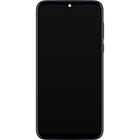 Motorola Moto G8 Plus Touchscreen Display mit Rahmen, Dunkelblau, Service Pack 5D68C15528