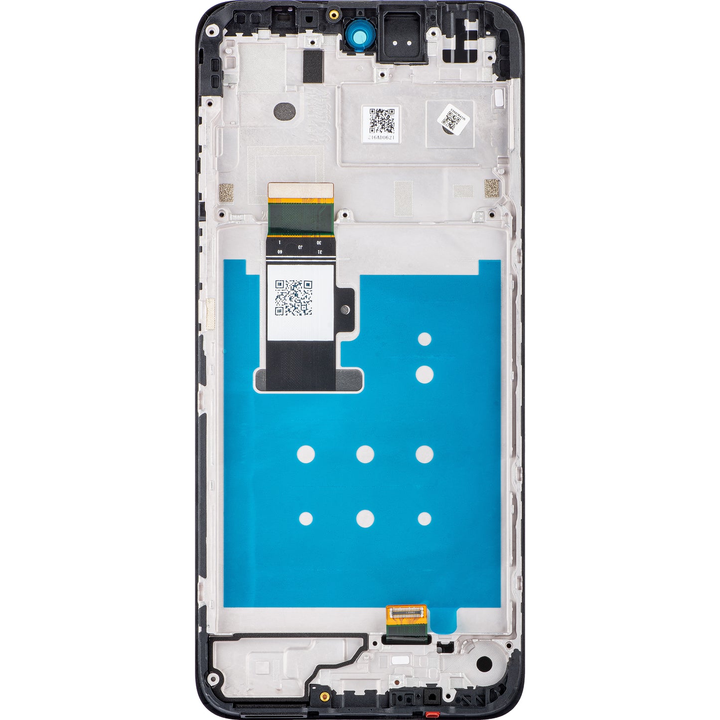 Motorola Moto G13 Touchscreen-Display mit Rahmen, schwarz (anthrazit matt), Service Pack 5D68C22318