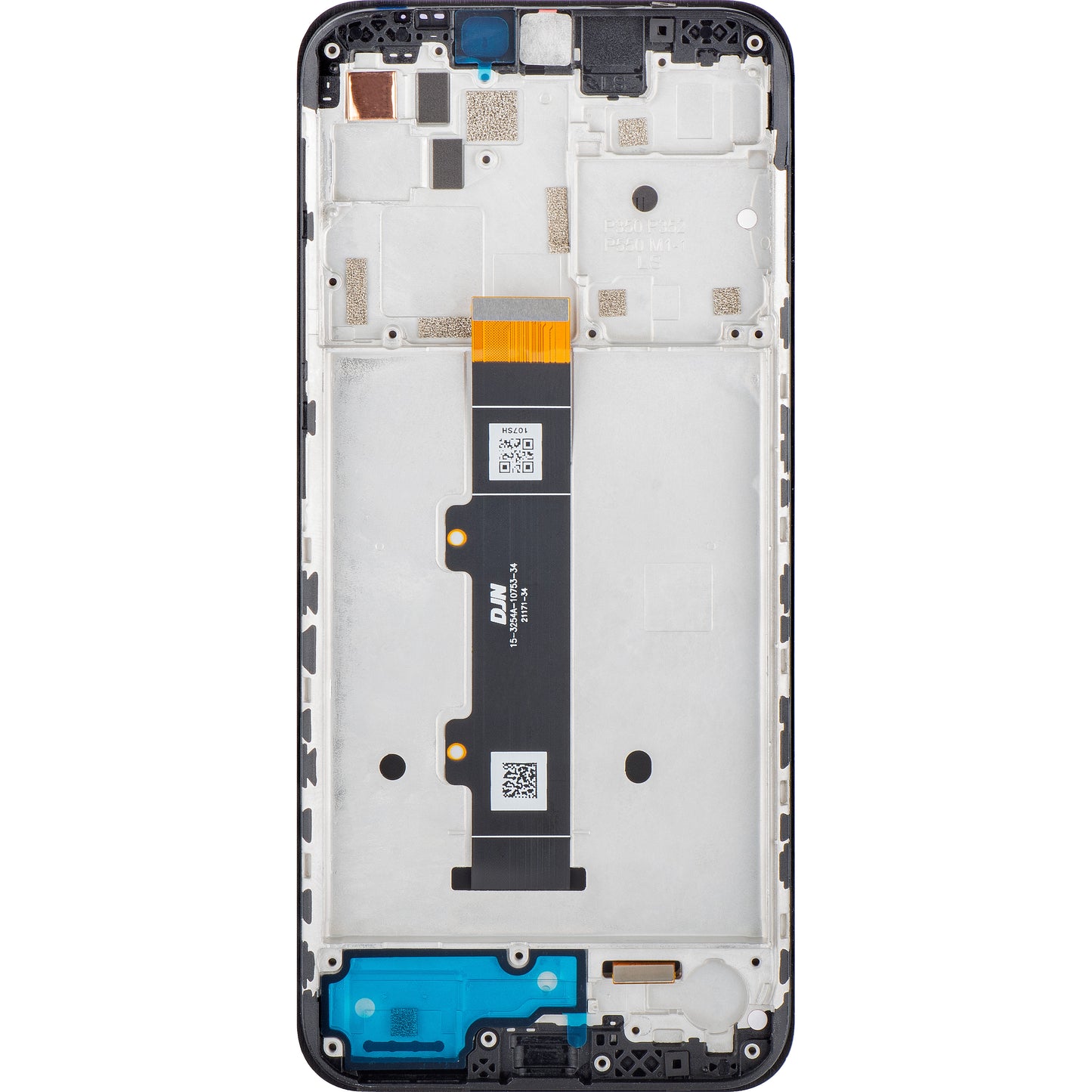 Motorola Moto G30 Touchscreen Display mit Touchscreen, mit Rahmen, Schwarz, Service Pack 5D68C18187