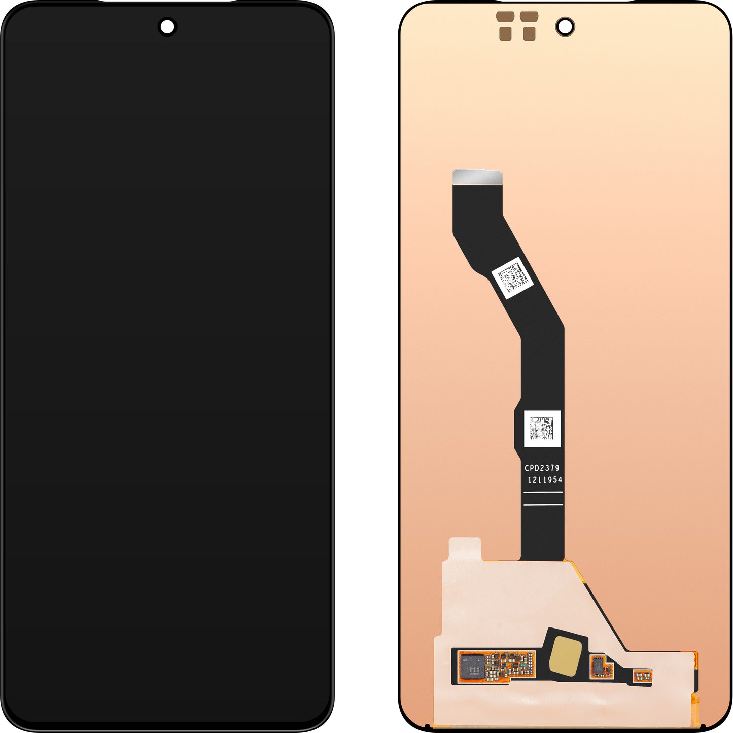 Display mit Touchscreen MP kompatibel mit vivo V50 Lite