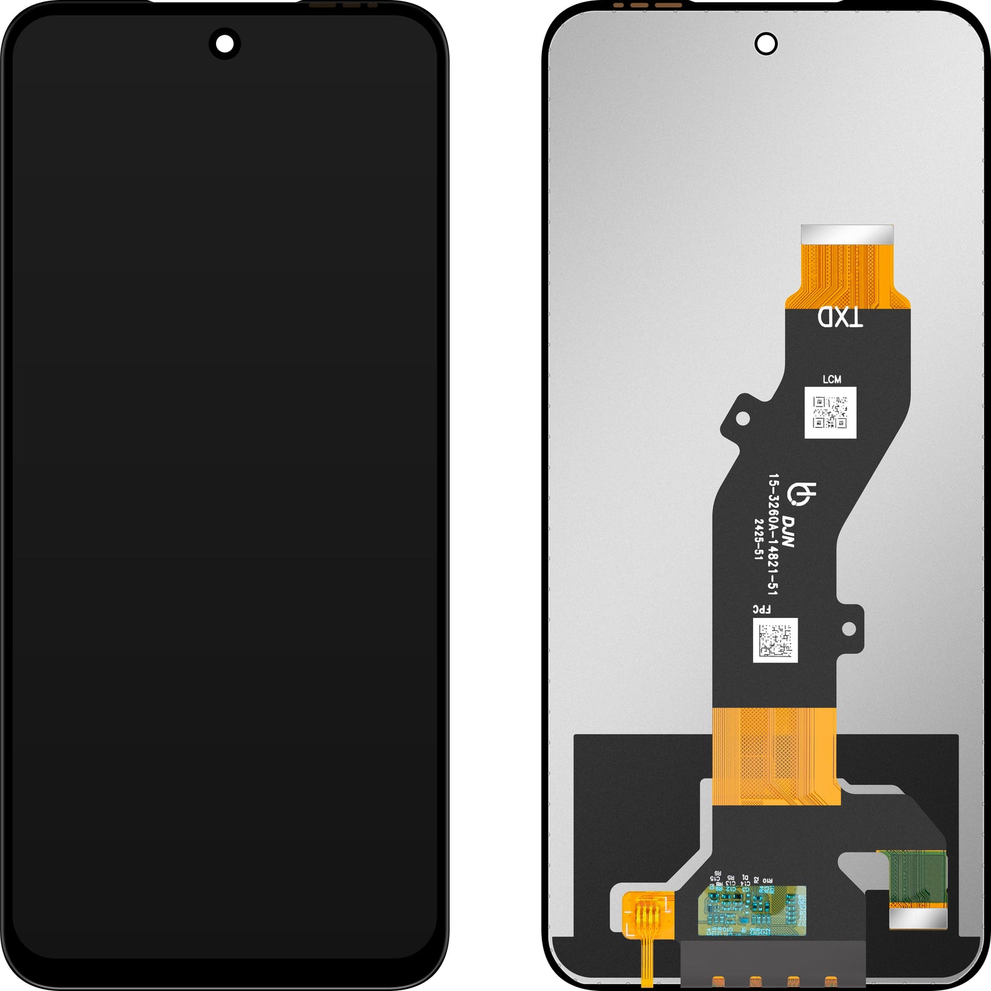 Display mit Touchscreen MP kompatibel mit ZTE nubia Music 2 / Blade V70 / Blade V70 Design