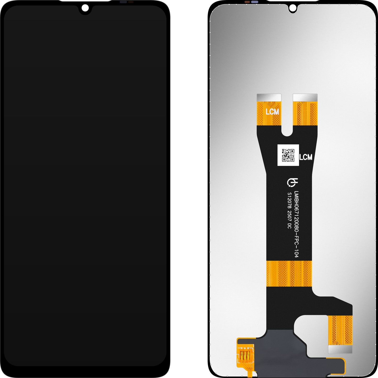 Display mit Touchscreen MP kompatibel mit ZTE Blade A36 / Blade A56 / Blade A76 4G