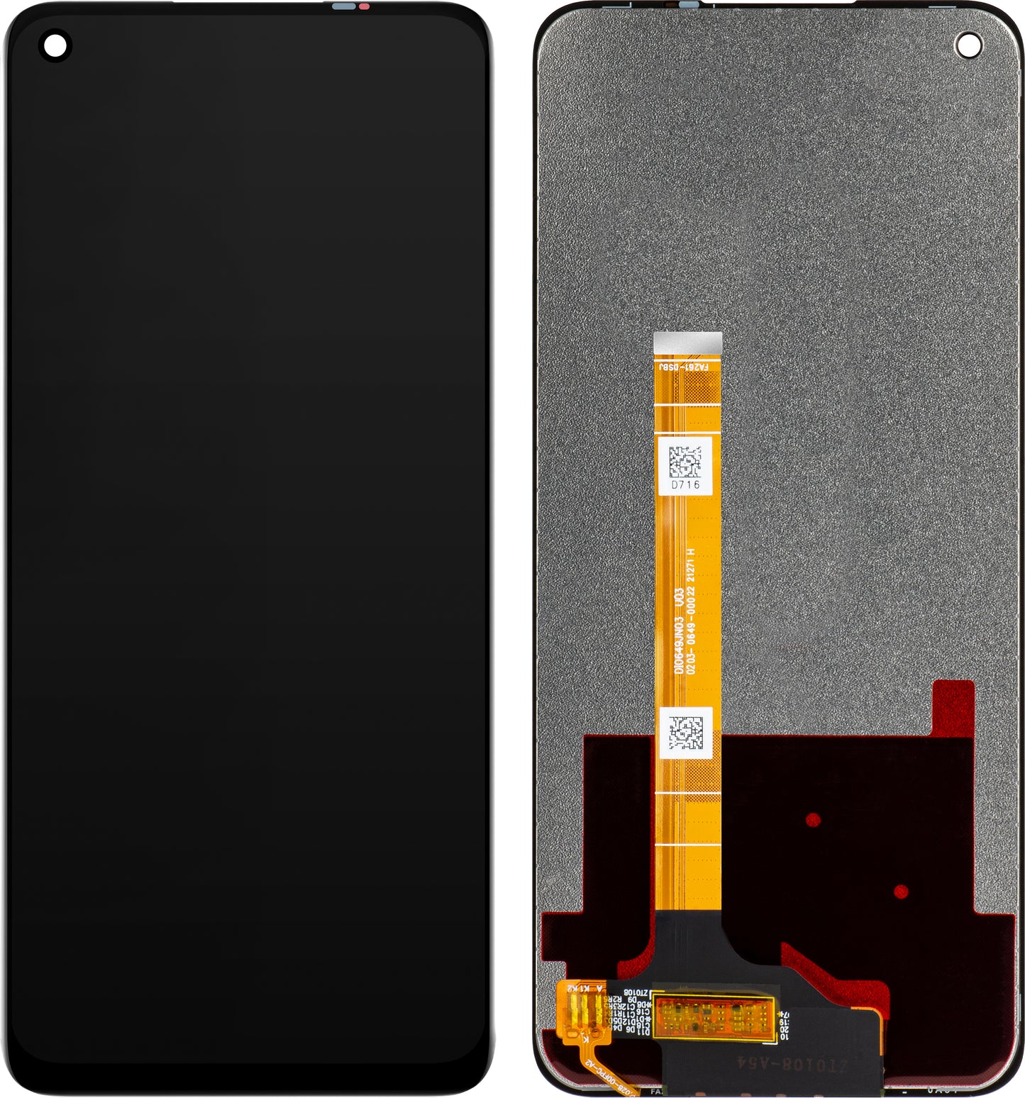 Display mit Touchscreen MP kompatibel mit Oppo A54 / A55