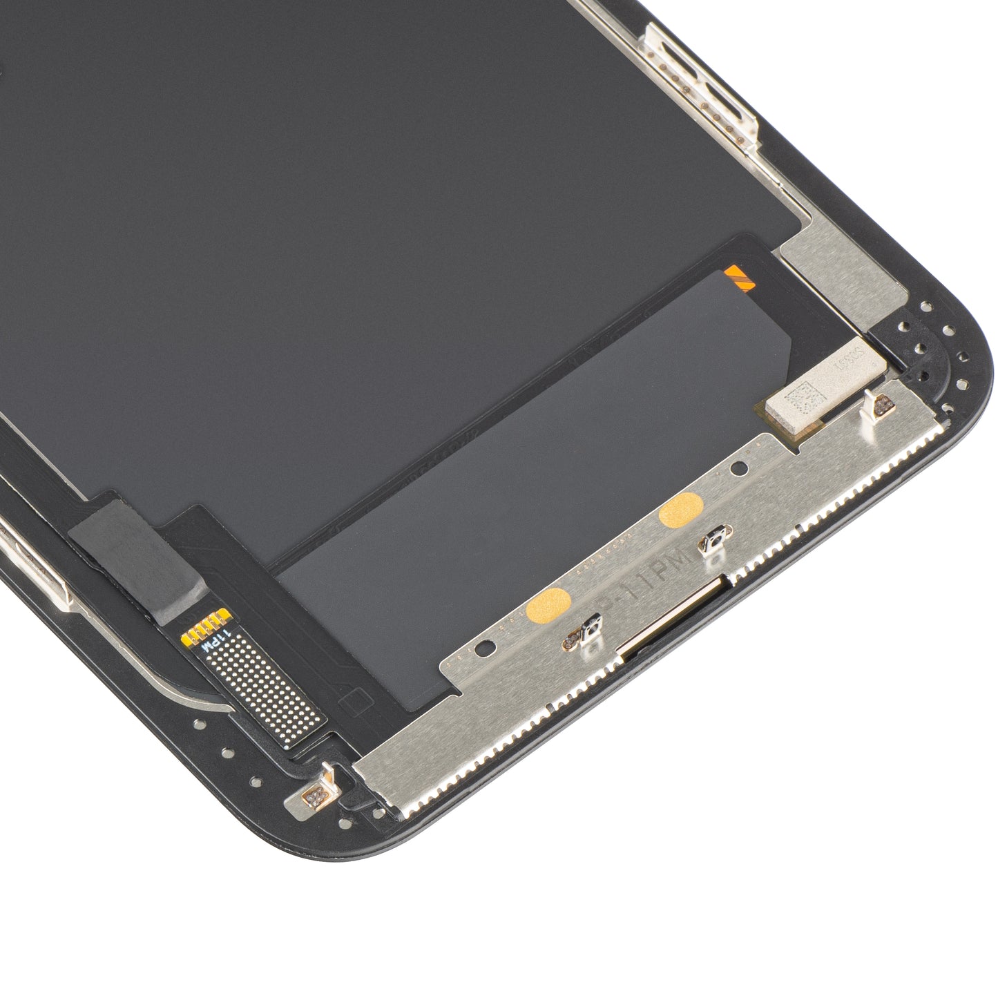MP Touchscreen Display compatible with Apple iPhone 11 Pro Max, with Frame, OLED FHD IC Movable Version, Black, Resealed