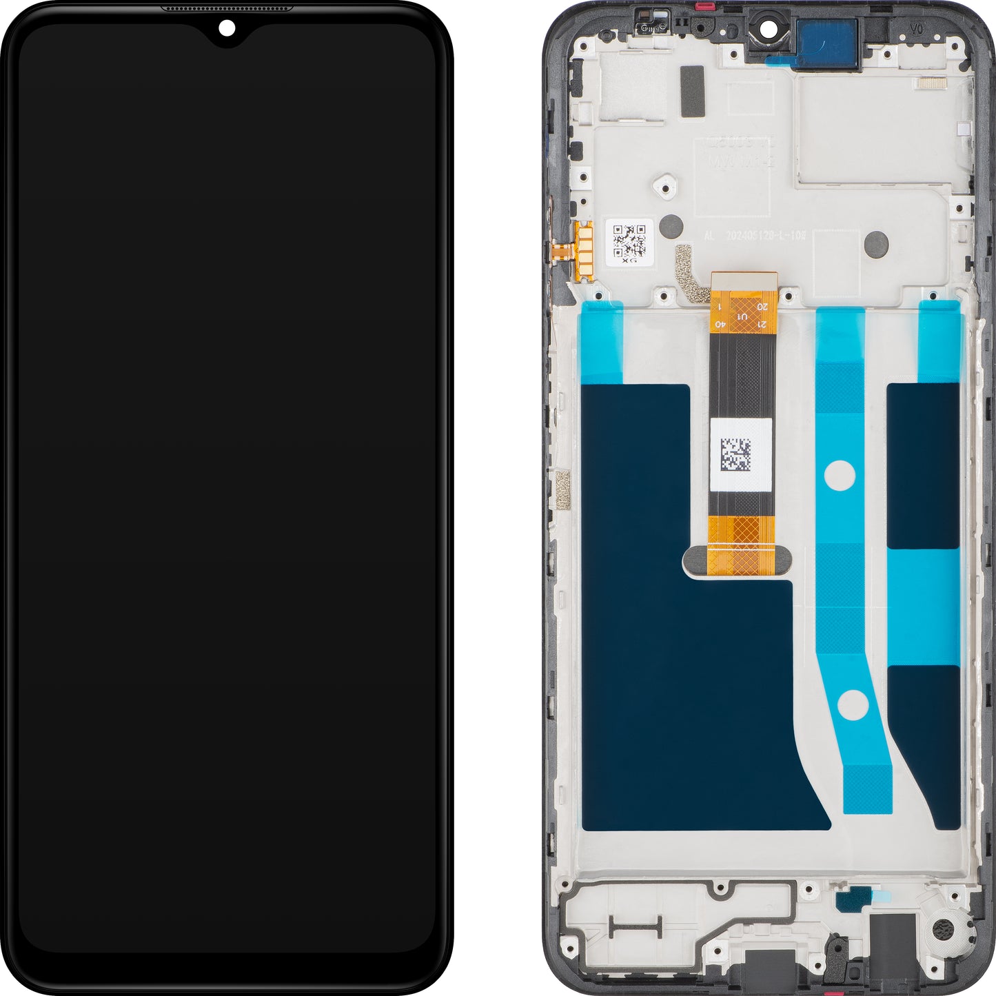 Nokia G42 Touchscreen-Display mit Blende, Schwarz, Service Pack 70101355H001