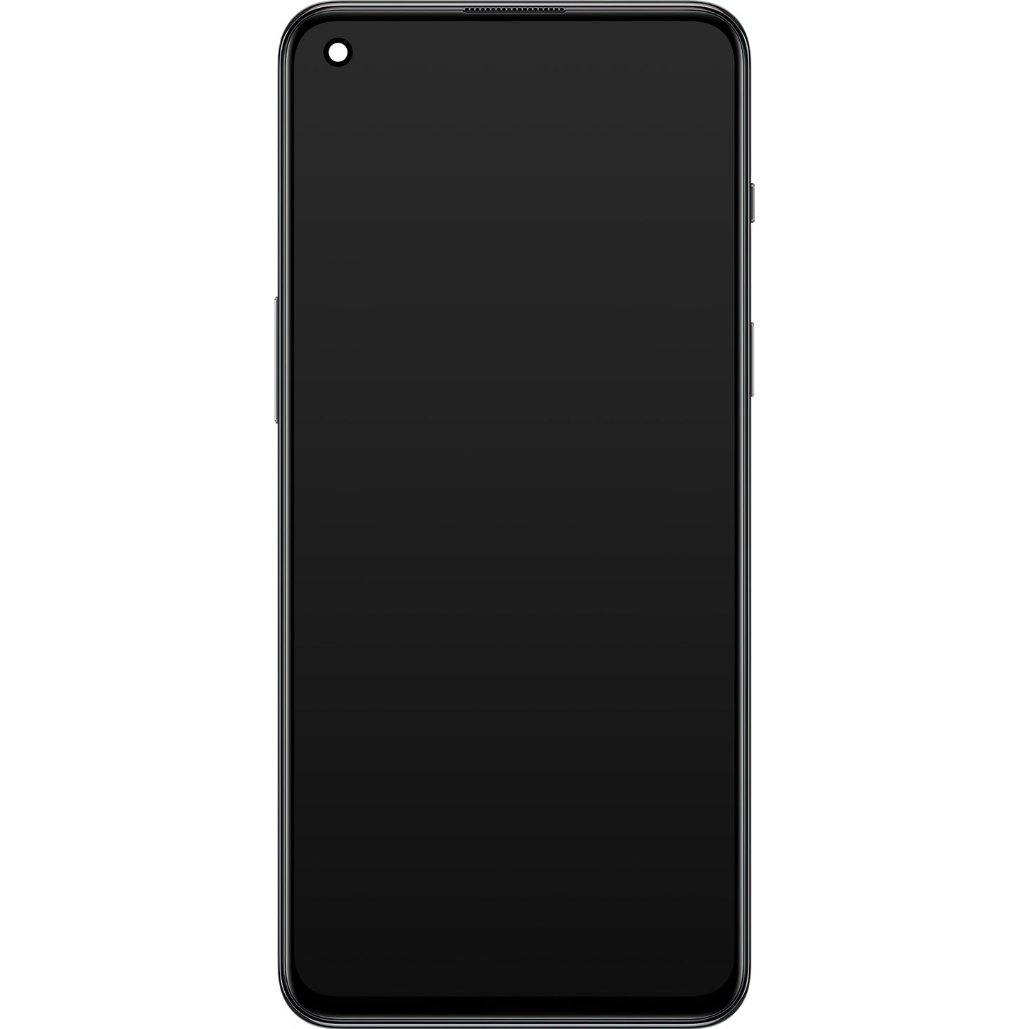 Display / Touchscreen für OnePlus Nord 2T | mit Rahmen | Grau (Gray Shadow) | Service Pack