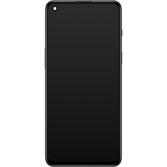 Display / Touchscreen für OnePlus Nord 2T | mit Rahmen | Grau (Gray Shadow) | Service Pack