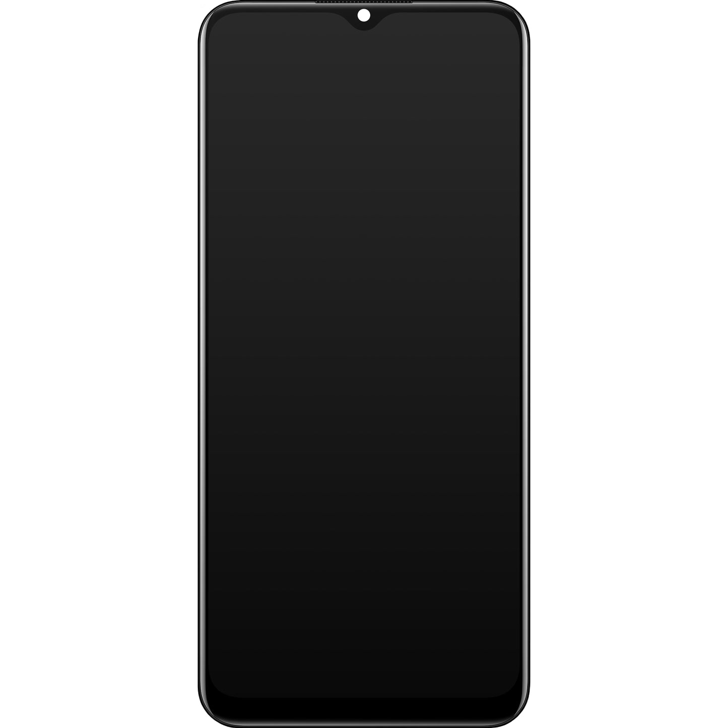 Touchscreen Display Realme C25Y, mit Rahmen, Schwarz, Service Pack 4908854