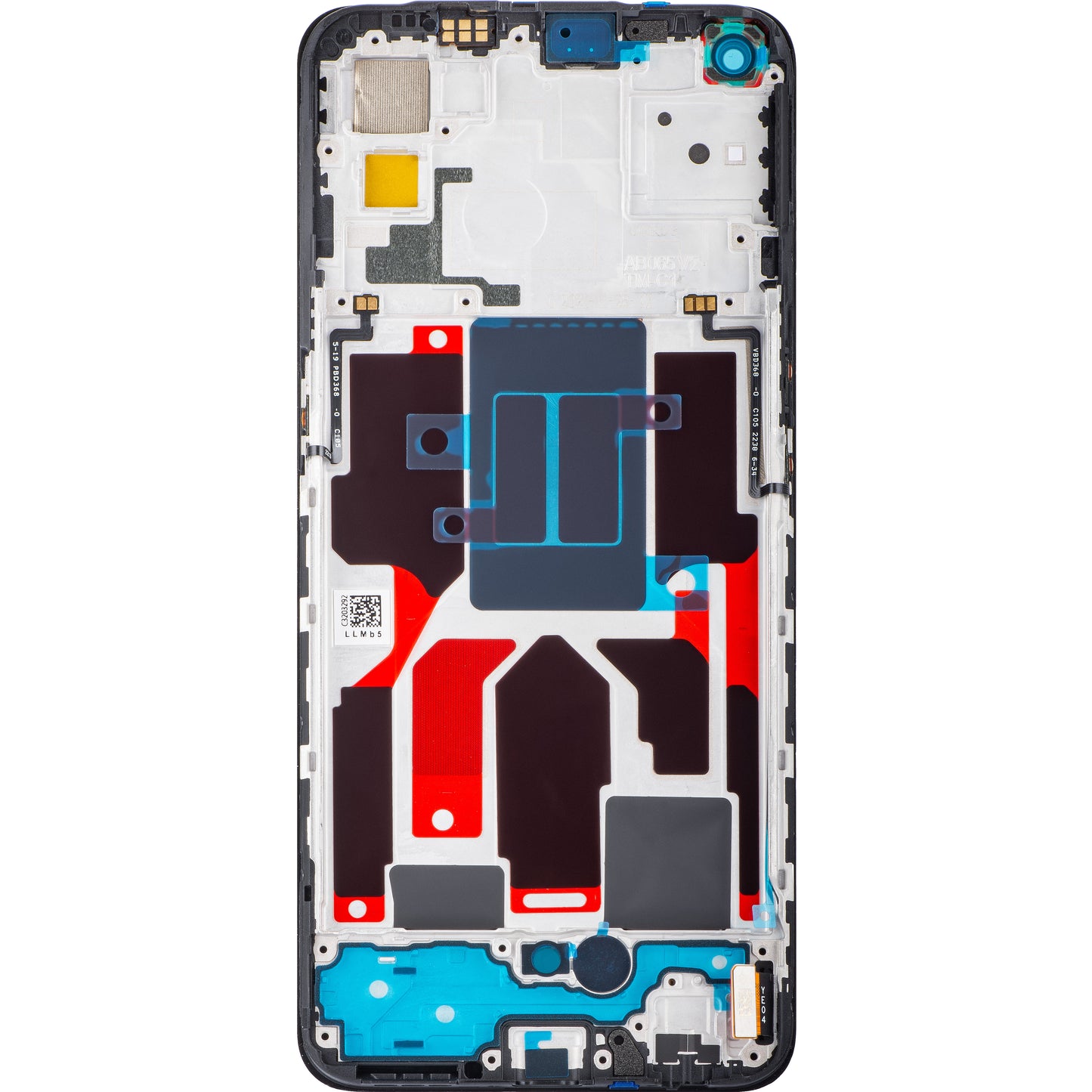 Touchscreen Display Realme GT Master, mit Rahmen, Schwarz, Service Pack 4908139