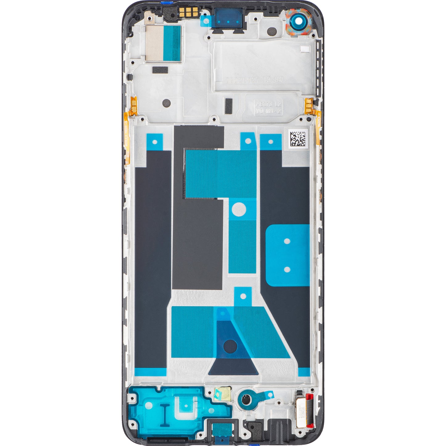 Touchscreen Display Realme 9, mit Rahmen, Schwarz, Service Pack 4130176