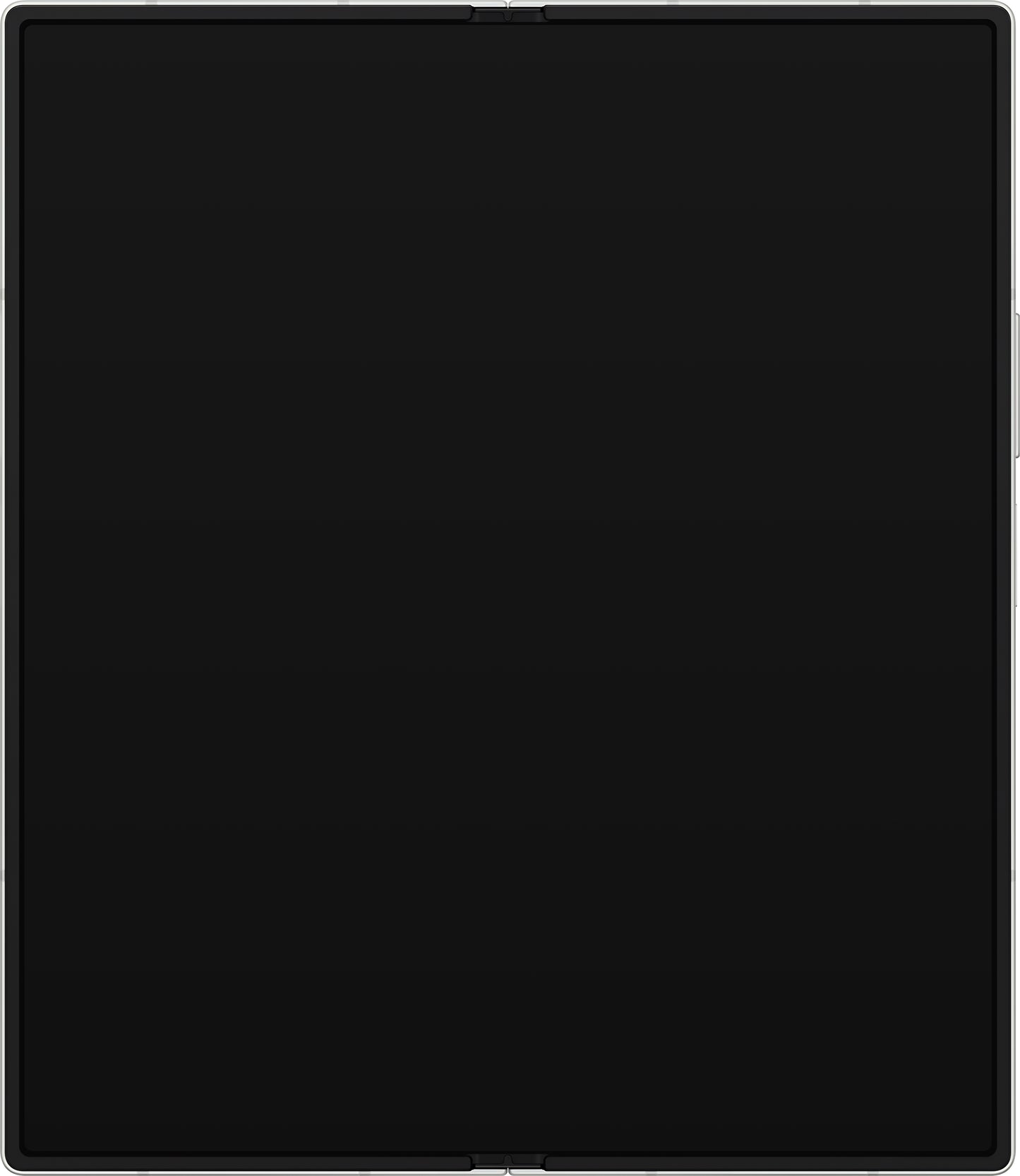 Samsung Galaxy Z Fold6 F956 Touchscreen-Display mit Rahmen, Sub Inner, Weiß, Service Pack GH82-35042E