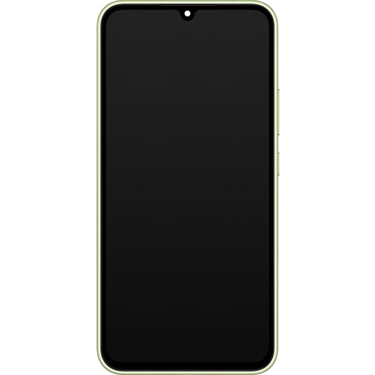 Touchscreen Display Samsung Galaxy A34 A346, mit Rahmen, lindgrün, Service Pack GH82-31200C
