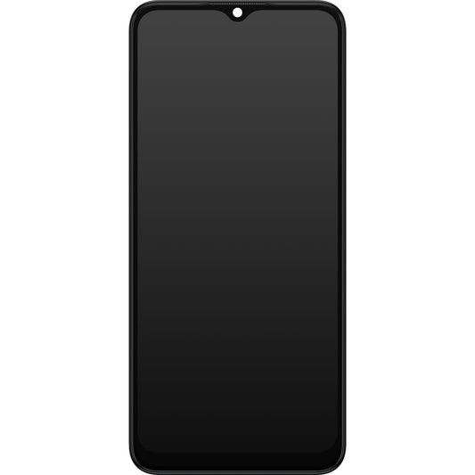Touchscreen Display Samsung Galaxy A03 A035, mit Rahmen, Version G, Schwarz, Service Pack GH81-21626A