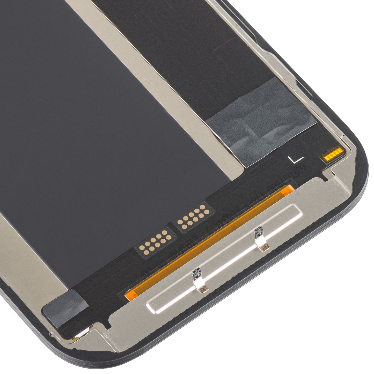 Display mit Touchscreen ZY für Apple iPhone 17 Pro, mit Rahmen, LCD In-Cell IC Movable Version, Schwarz