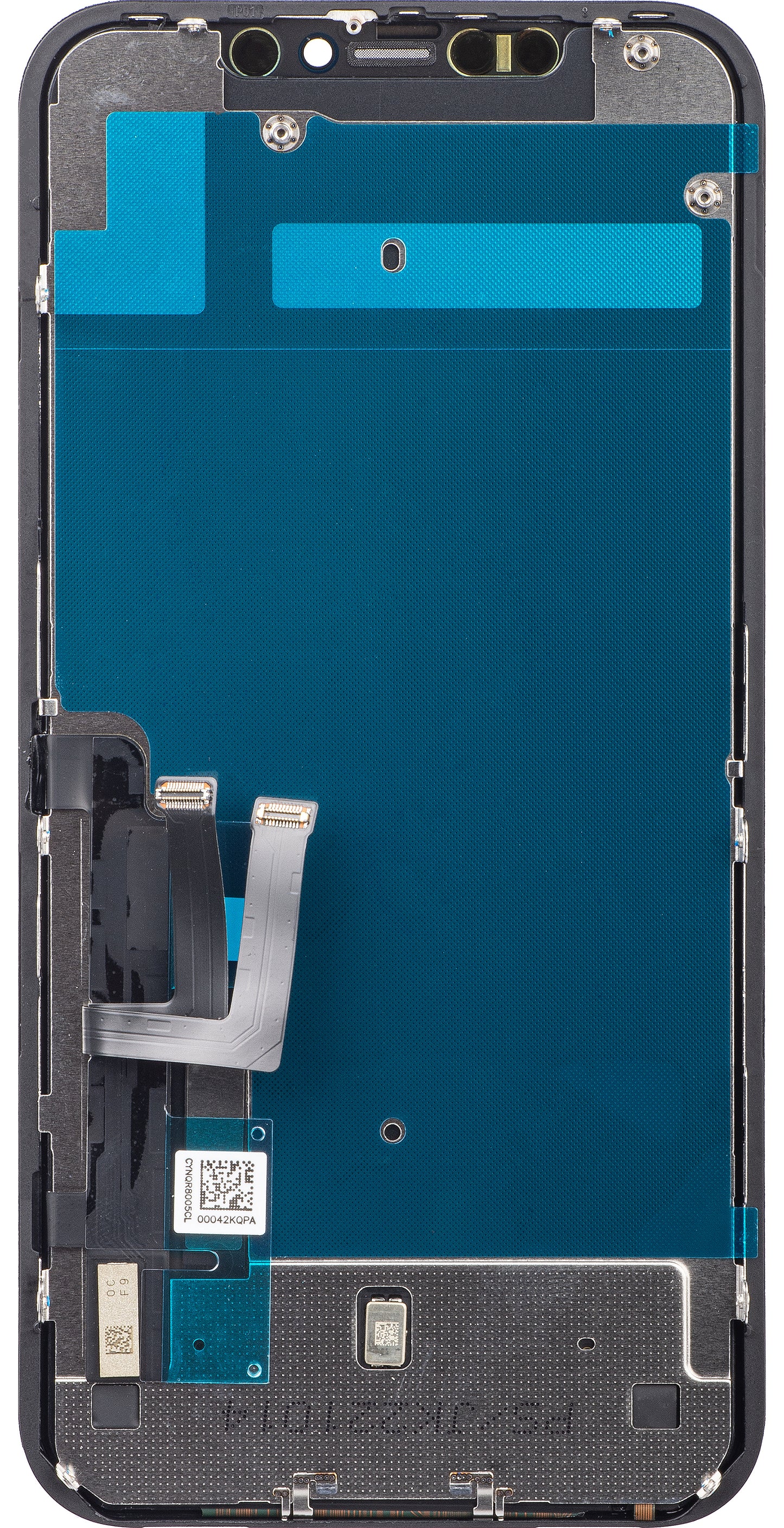 JK Touchscreen Display für Apple iPhone 11, mit Rahmen, In-Cell LCD Version, Schwarz