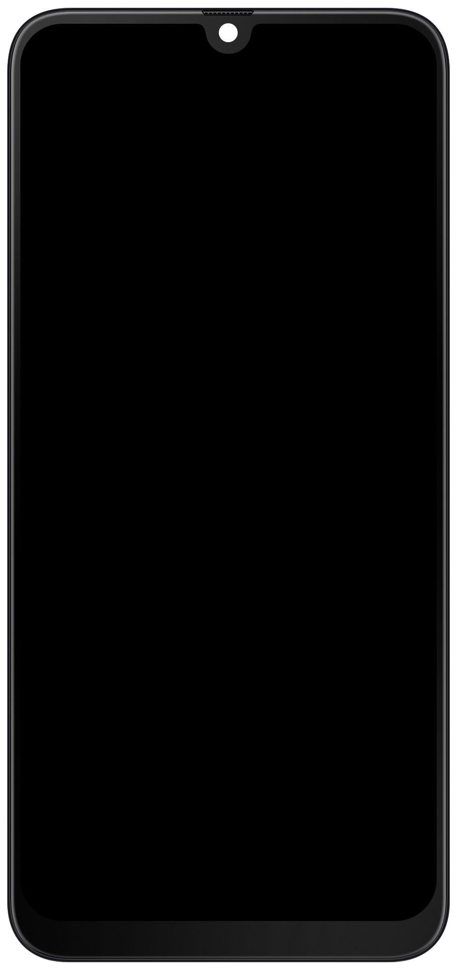 Touchscreen Display Samsung Galaxy A50 A505, mit Rahmen, Schwarz, Service Pack GH82-19204A