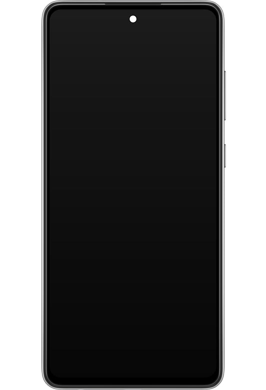 Samsung Galaxy A72 A725 / A72 5G A726 Touchscreen Display, mit Rahmen, Schwarz, Service Pack GH82-25460A