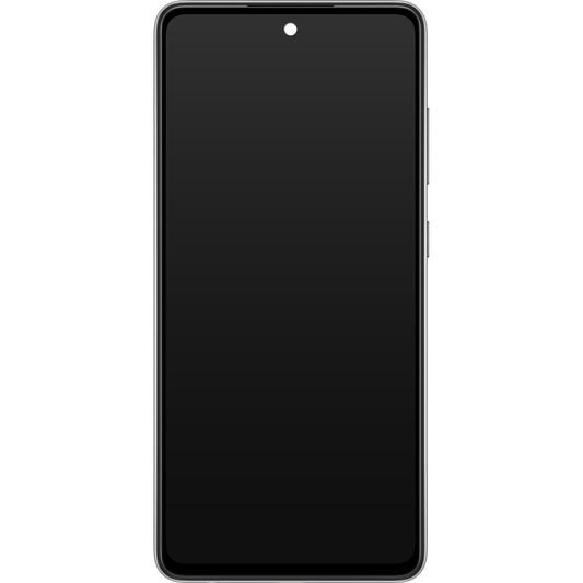 Touchscreen Display Samsung Galaxy A52s 5G A528 Touchscreen, mit Rahmen, Schwarz, Service Pack GH82-26861A