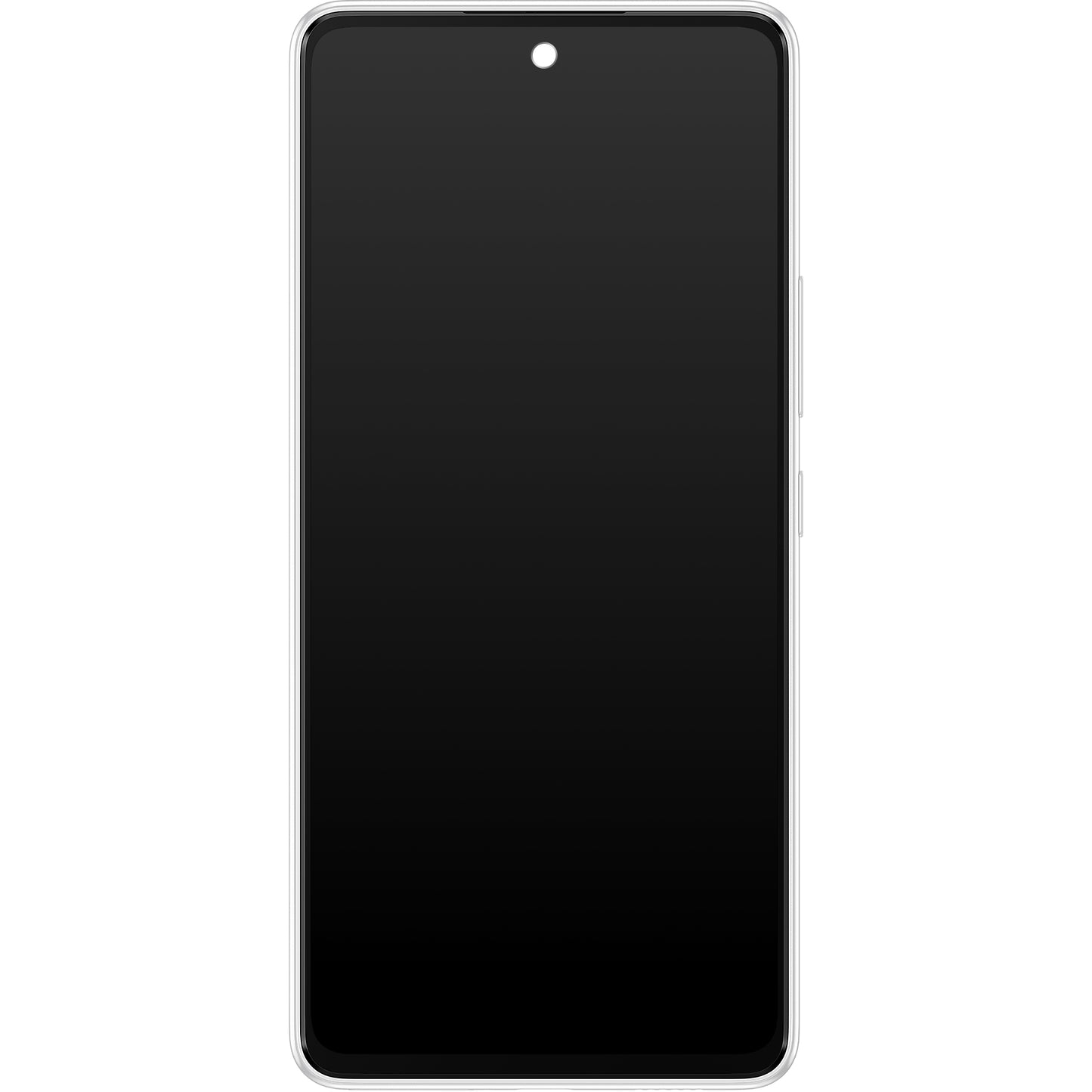 Touchscreen Display Samsung Galaxy A53 5G A536, mit Rahmen, Weiß, Service Pack GH82-28024B