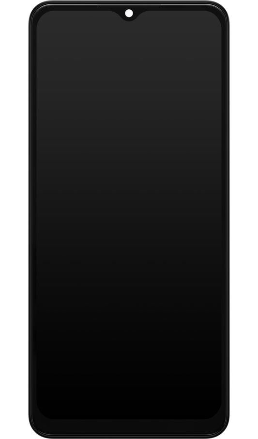 Touchscreen Display Samsung Galaxy A13 5G A136, mit Rahmen, Schwarz, Service Pack GH82-29077A