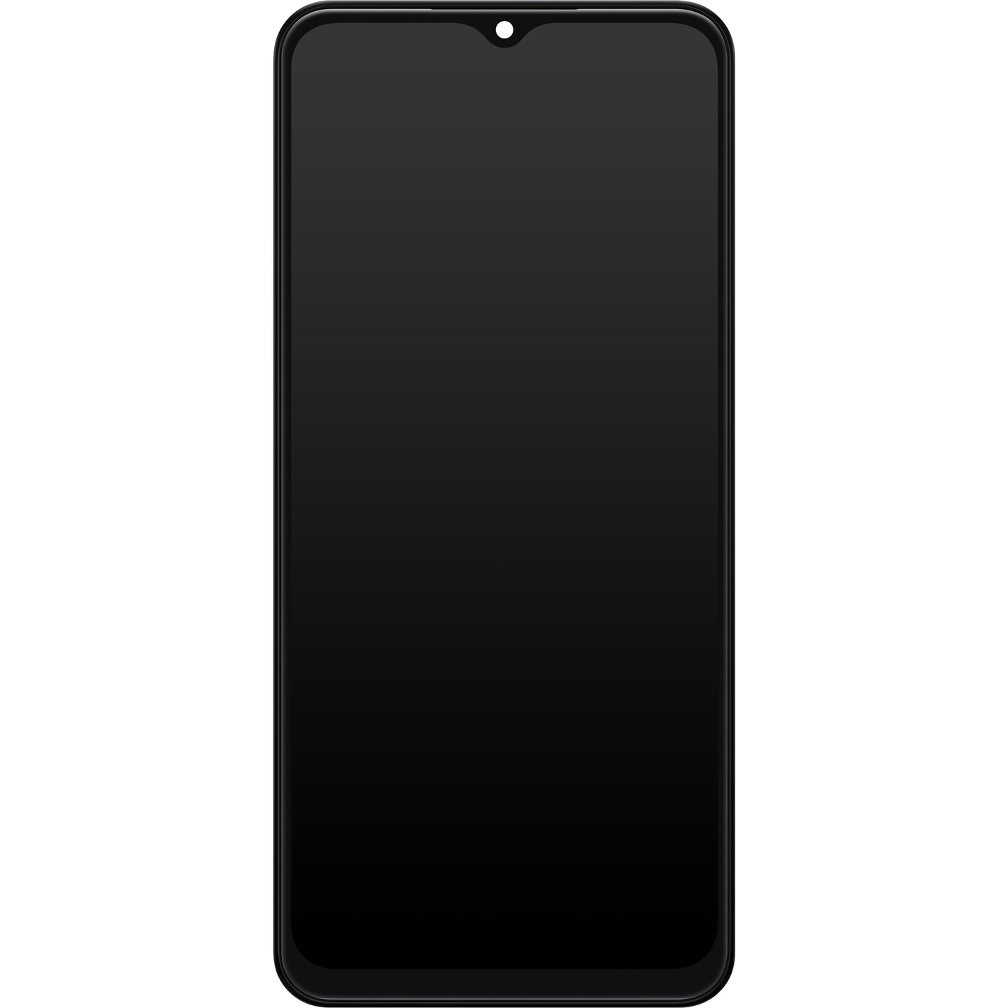 Touchscreen Display Samsung Galaxy A13 A137, mit Rahmen, Schwarz, Service Pack GH82-29228A