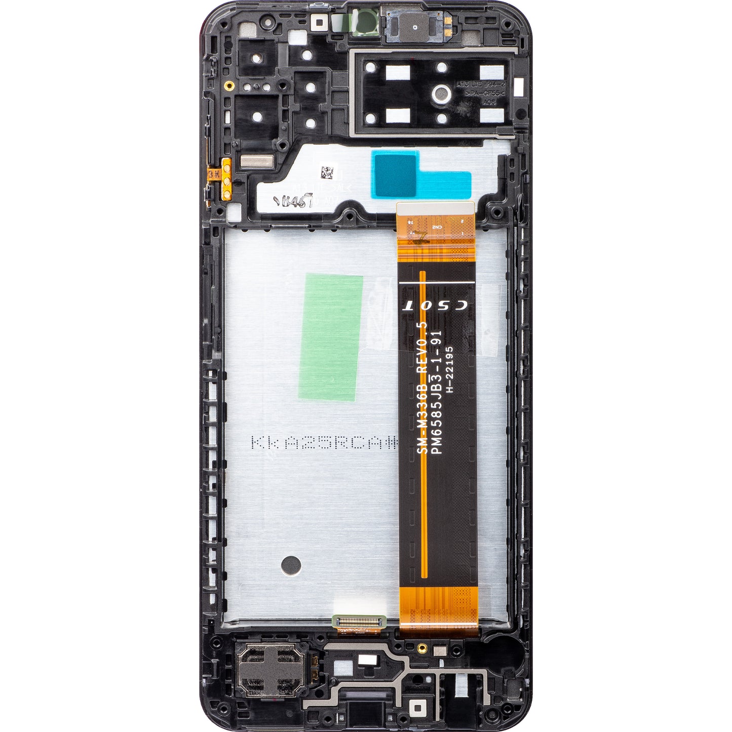 Touchscreen Display Samsung Galaxy A13 A137, mit Rahmen, Schwarz, Service Pack GH82-29228A