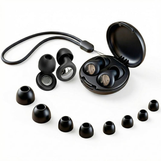 Tech-Protect QuietFit Ohrstöpsel, Schwarz