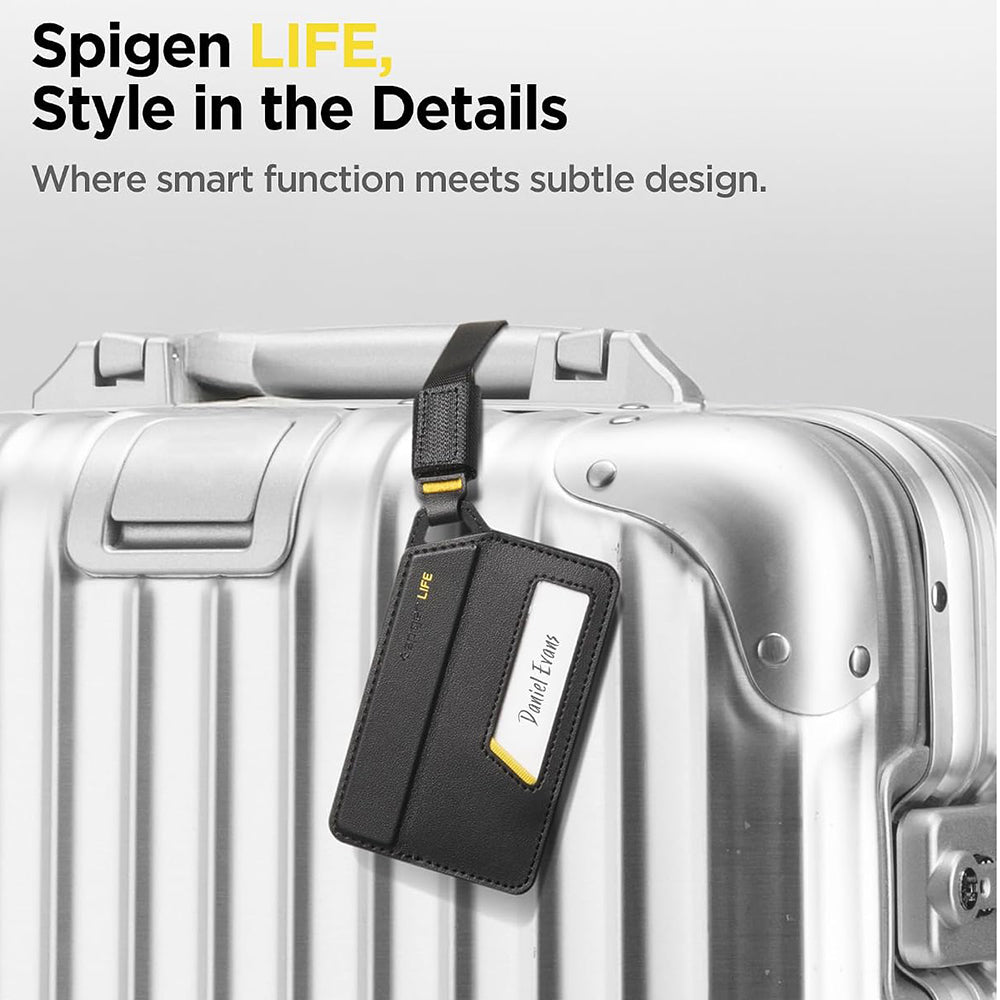 Handgepäck-/Kofferetikett Spigen Luggage Tag LF510, Schwarz AHP09776