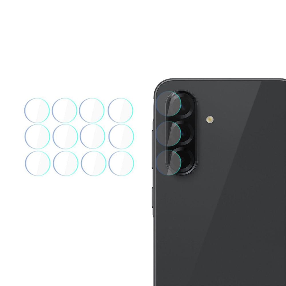 3MK Protection Rear Camera Protective Film for Samsung Galaxy A57 5G / A37 5G, Tempered Glass, Set of 4 Pieces, Transparent