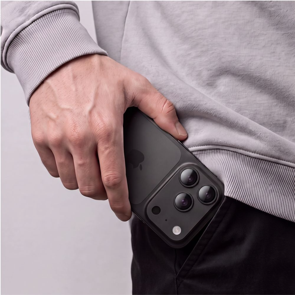 Schutzfolie für die Rückkamera Tech-Protect CamFull Fit+ für Apple iPhone 18 Pro Max, gehärtetes Glas, schwarz