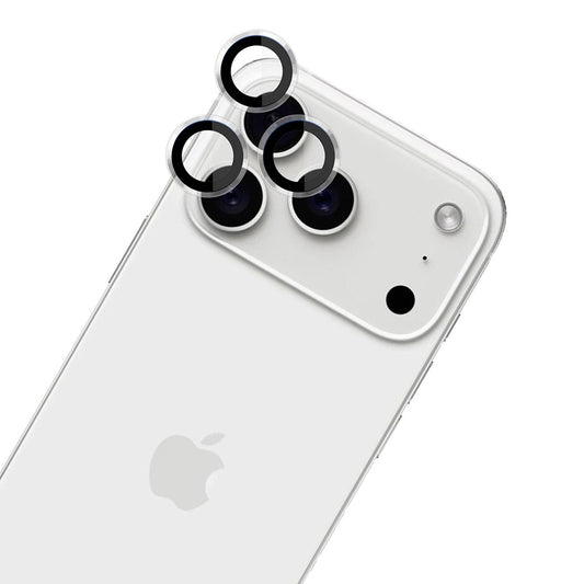 Schutzfolie 3MK Hardy Protection Pro für die Rückkamera des Apple iPhone 17 Pro Max / 17 Pro, gehärtetes Glas, Transparent