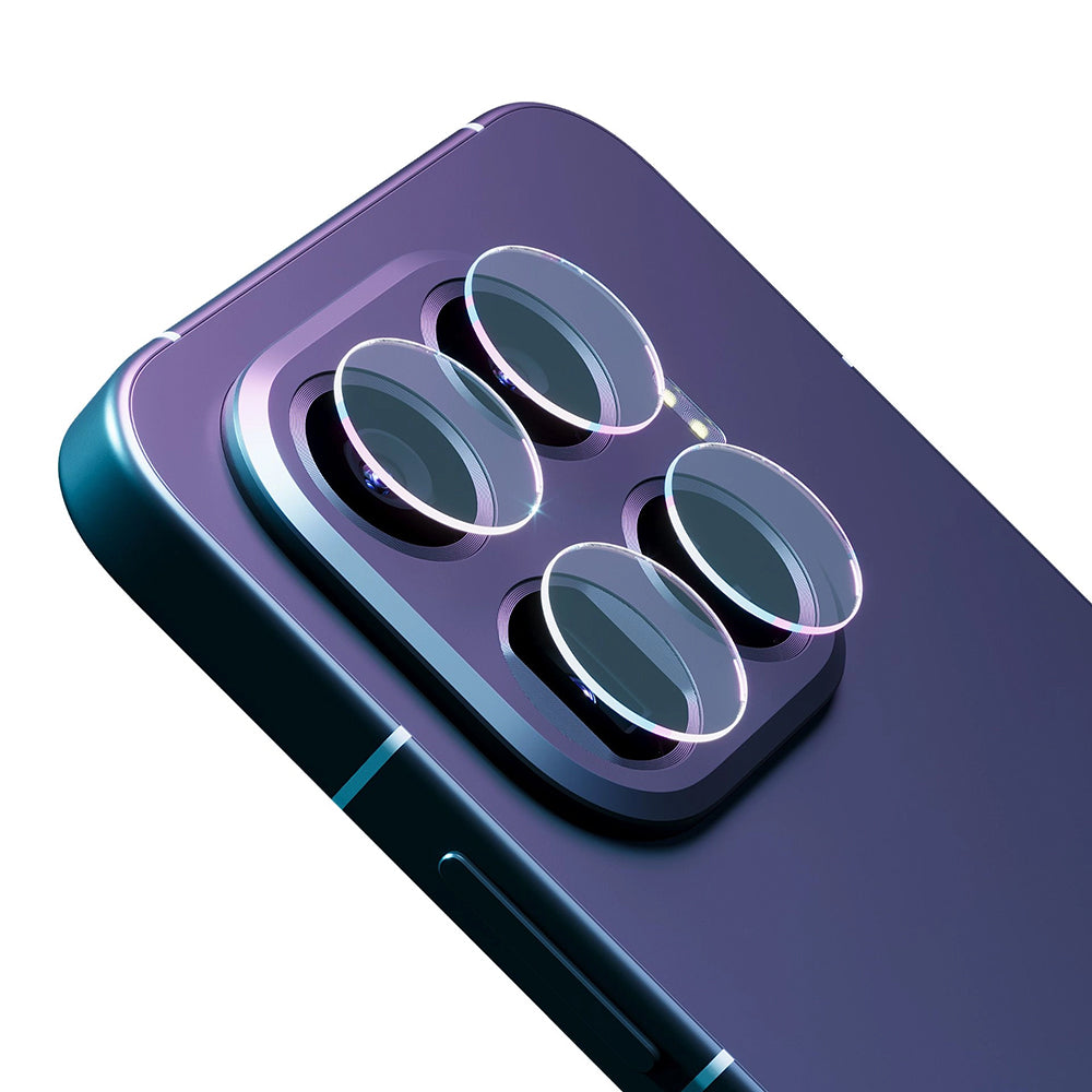 Back Camera Protection Film 3MK Protection for Xiaomi 15T Pro, Tempered Glass, Transparent