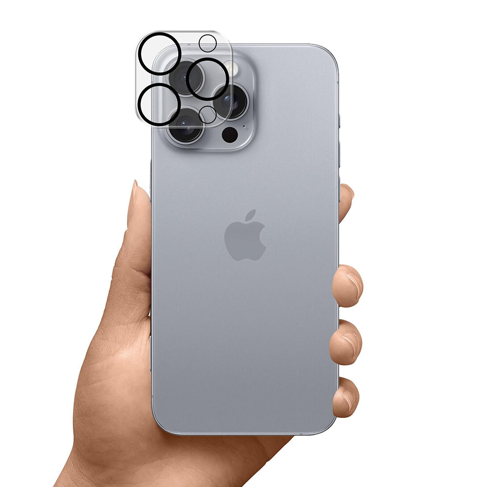 3MK Protection Pro Rückkamera-Schutzfolie für Apple iPhone 12, gehärtetes Glas, schwarz