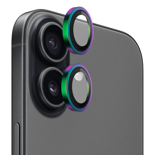Schutzfolie Blueo Metal Frame für die Rückkamera des Apple iPhone 17, gehärtetes Glas, Mehrfarbig