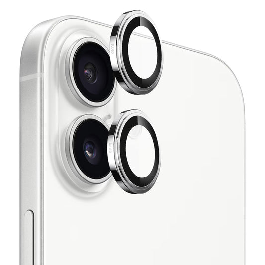 Schutzfolie Blueo Sapphire Crystal für die Rückkamera des Apple iPhone 17, gehärtetes Glas, Silberfarben