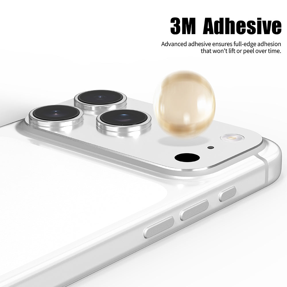 Schutzfolie für die Rückkamera Lito Crown Halo AR + AF für Apple iPhone 18 Pro, gehärtetes Glas, Burgunderrot