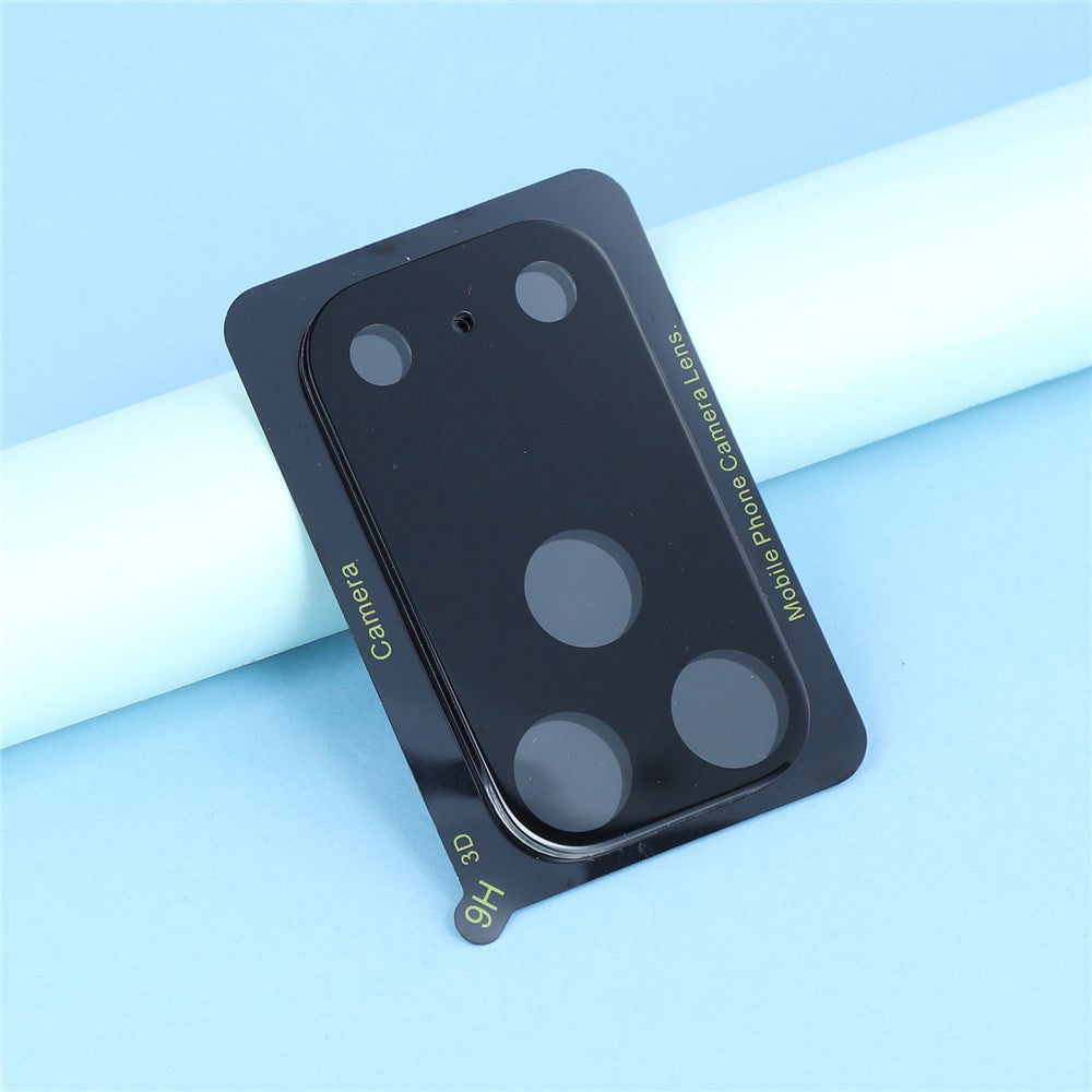 Techsuit Rückkamera-Schutzfolie für Apple iPhone 18 Pro Max, gehärtetes Glas, schwarz