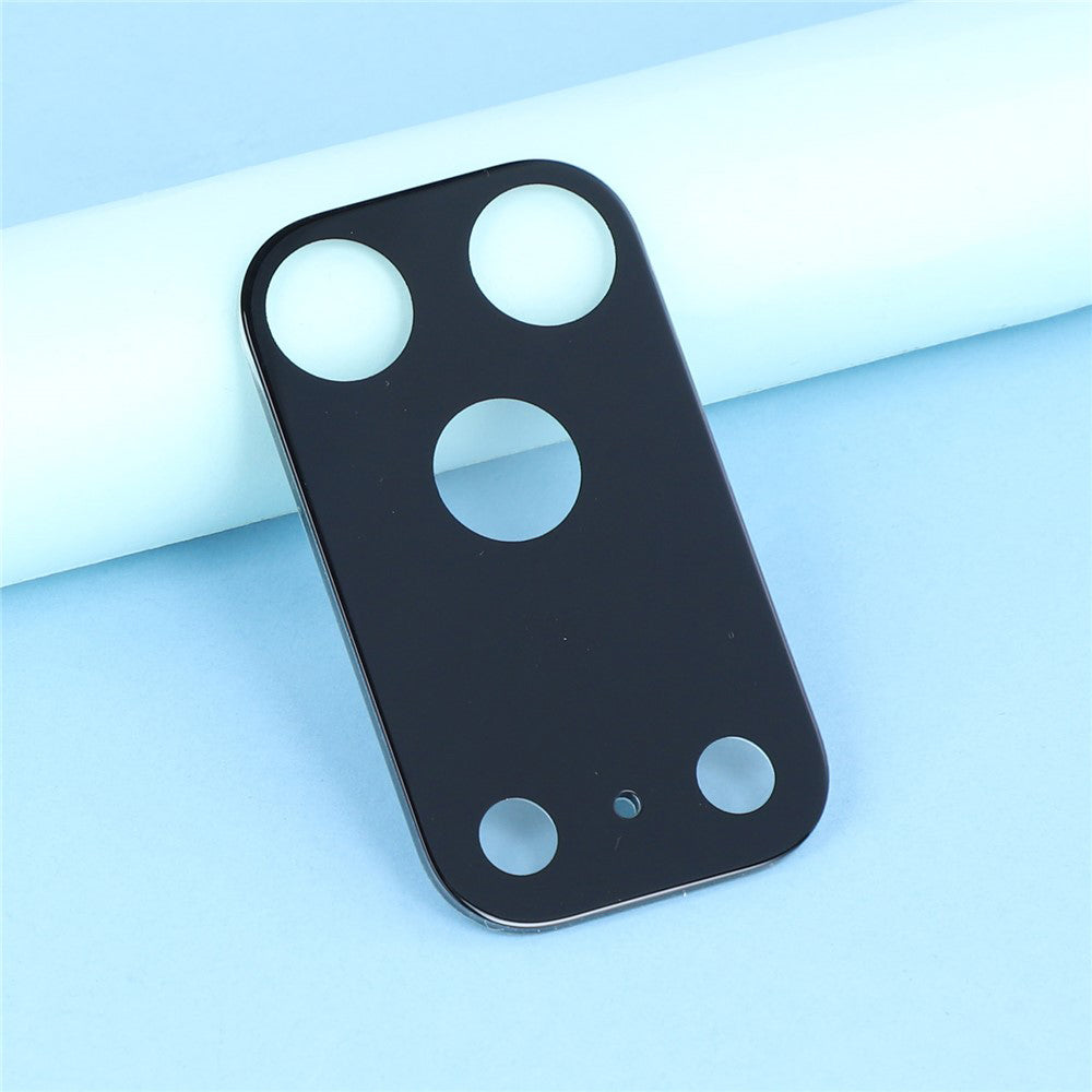 Techsuit Rückkamera-Schutzfolie für Apple iPhone 18 Pro Max, gehärtetes Glas, schwarz