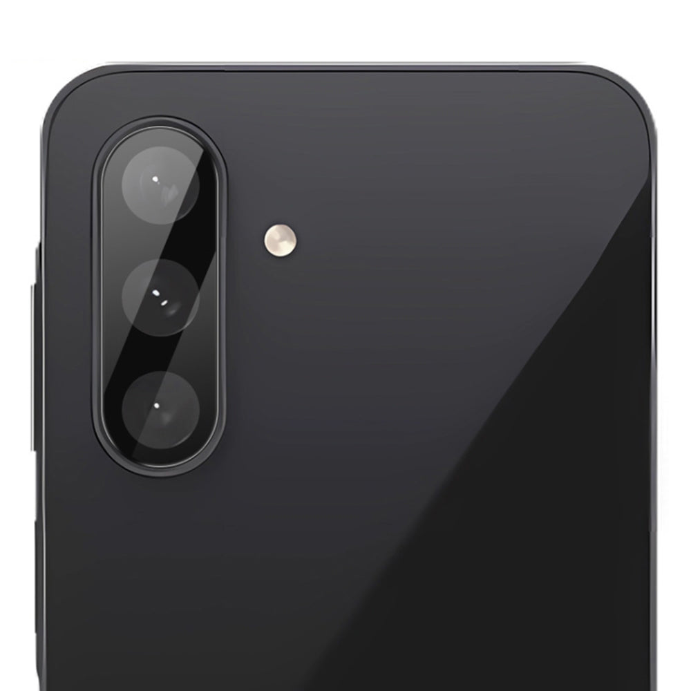 Schutzfolie Techsuit für die Rückkamera des Samsung Galaxy A57 5G, gehärtetes Glas, Schwarz