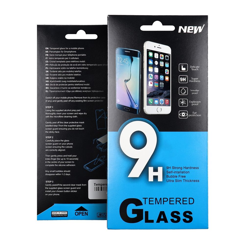 OEM Displayschutzfolie für Huawei Y7 (2019) / Y7 Pro (2019), Glas geschützt, Vollverklebung