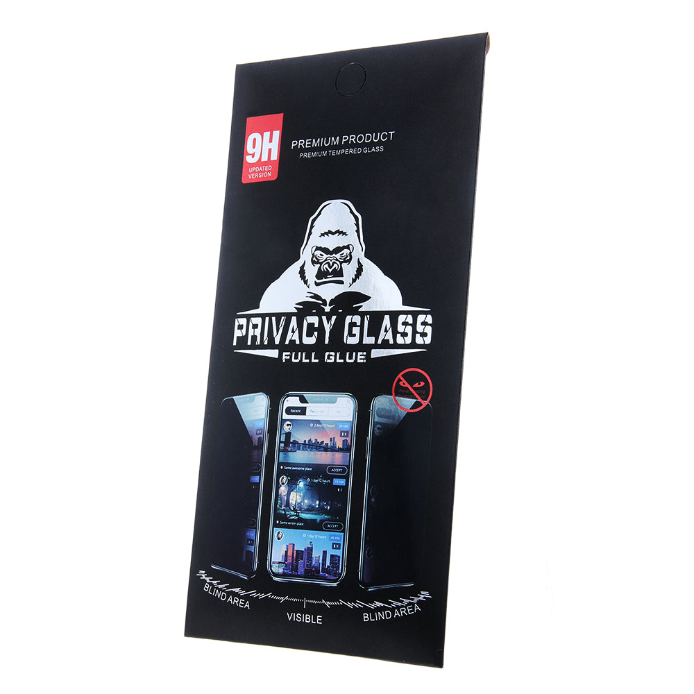 OEM Privacy Screen Protector OEM for Xiaomi Redmi A3, Full Glue, Glass Protective, Full Glue