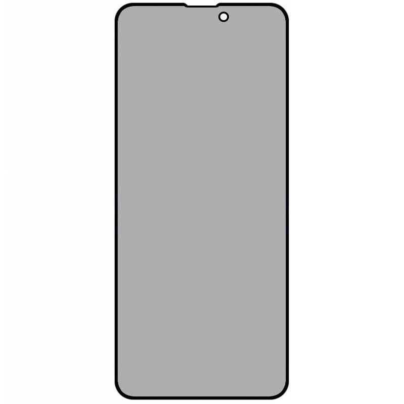 Schutzfolie Privacy HOCO G15 für Apple iPhone 15 Pro Max, Gehärtetes Glas, Vollverklebung, 5D