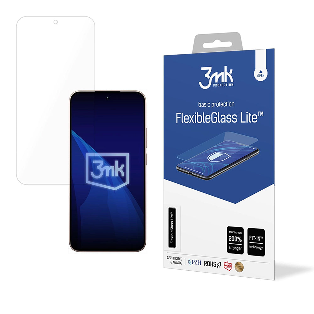 Schutzfolie 3MK FlexibleGlass Lite für Xiaomi 15T, Flexibles Glas, Vollverklebung