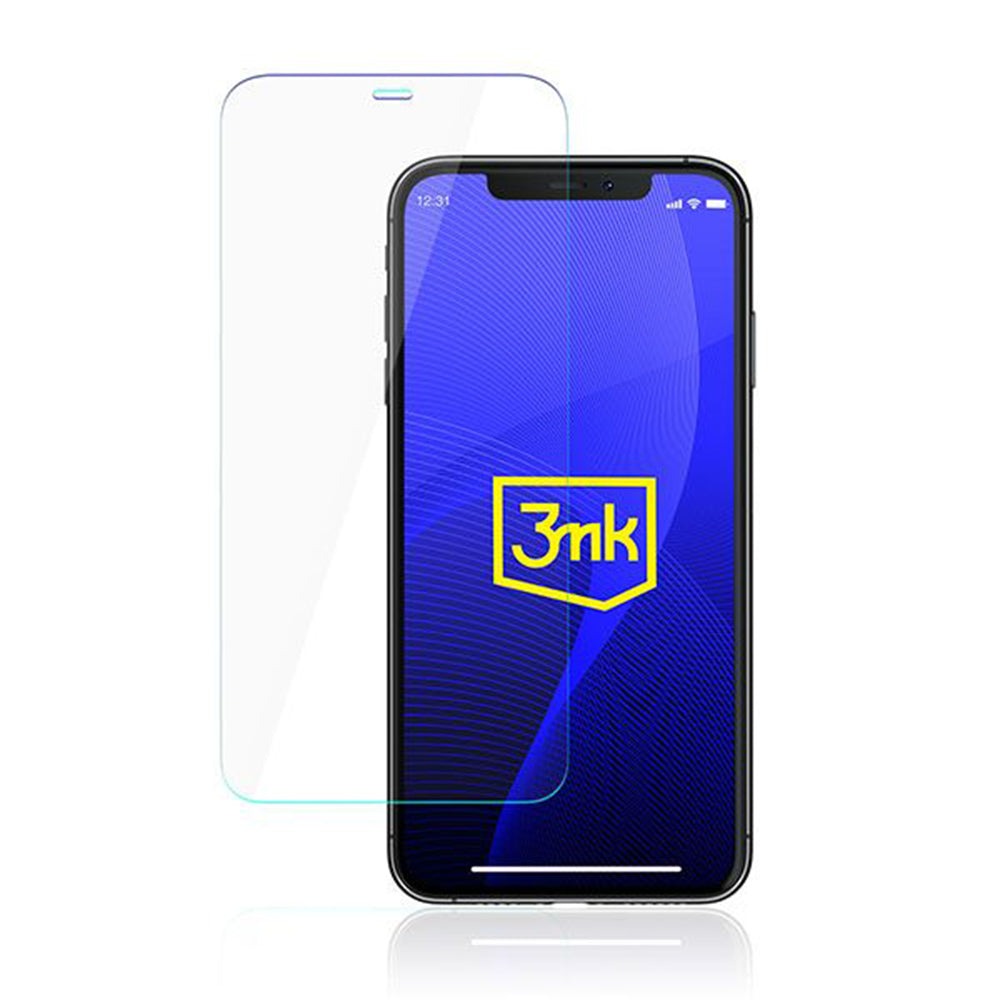 3MK FlexibleGlass Displayschutzfolie für Apple iPhone 13, Flexibles Glas, Vollflächig Klebend