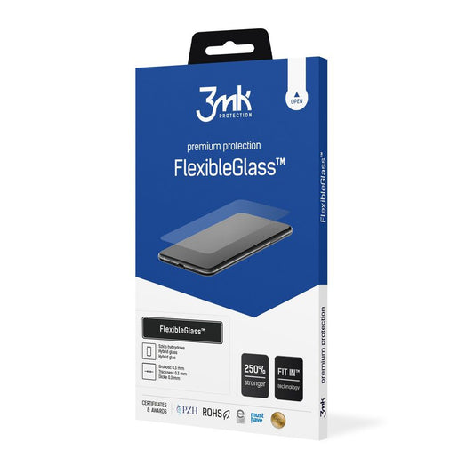 3MK FlexibleGlass Screen Protector for Fairphone 6, Flexible Glass, Full Glue