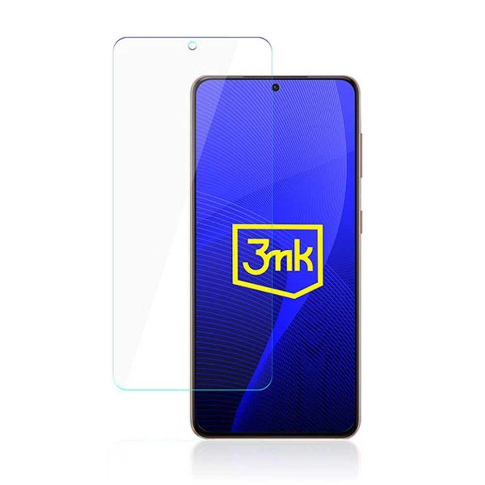 3MK FlexibleGlass Displayschutzfolie für Samsung Galaxy S21 FE 5G G990, Flexibles Glas, Vollflächig Klebend