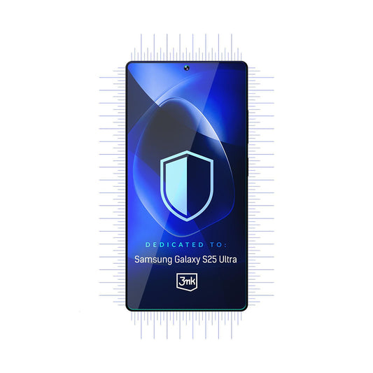 3MK FlexibleGlass Screen Protector for Samsung Galaxy S25 Ultra S938, Flexible Glass, Full Glue