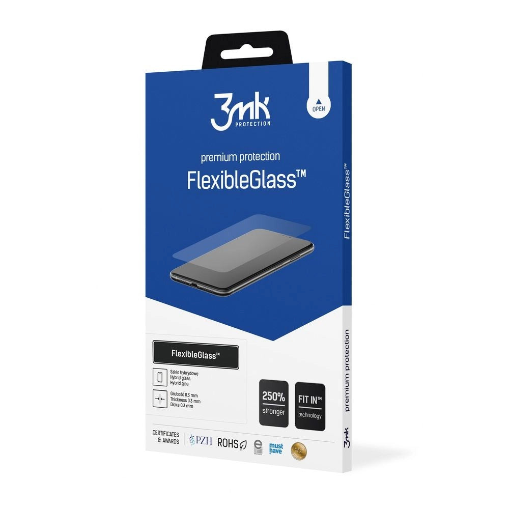 3MK FlexibleGlass Displayschutzfolie für Samsung Galaxy S26 FE S741, Flexibles Glas, Vollflächig Klebend