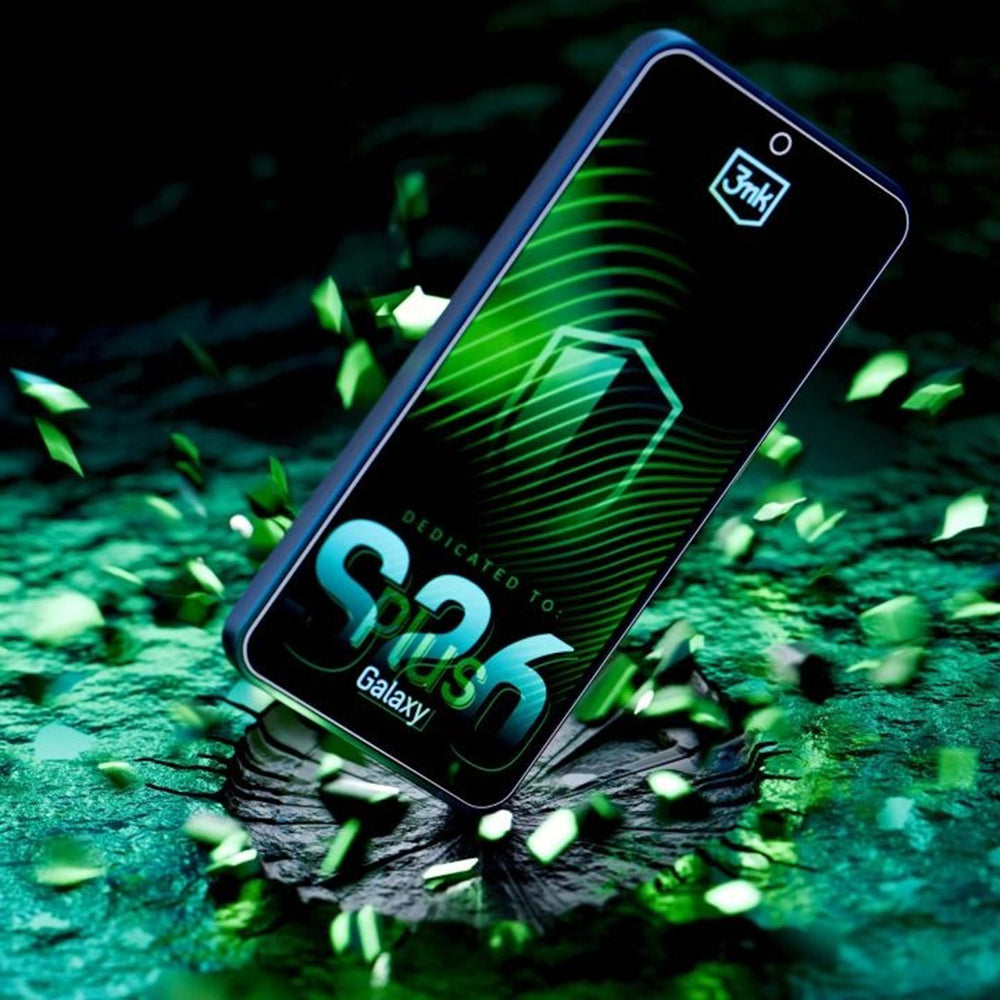 Schutzfolie 3MK FlexibleGlass für Samsung Galaxy S26 Plus S947, Flexibles Glas, Vollverklebung, Transparent